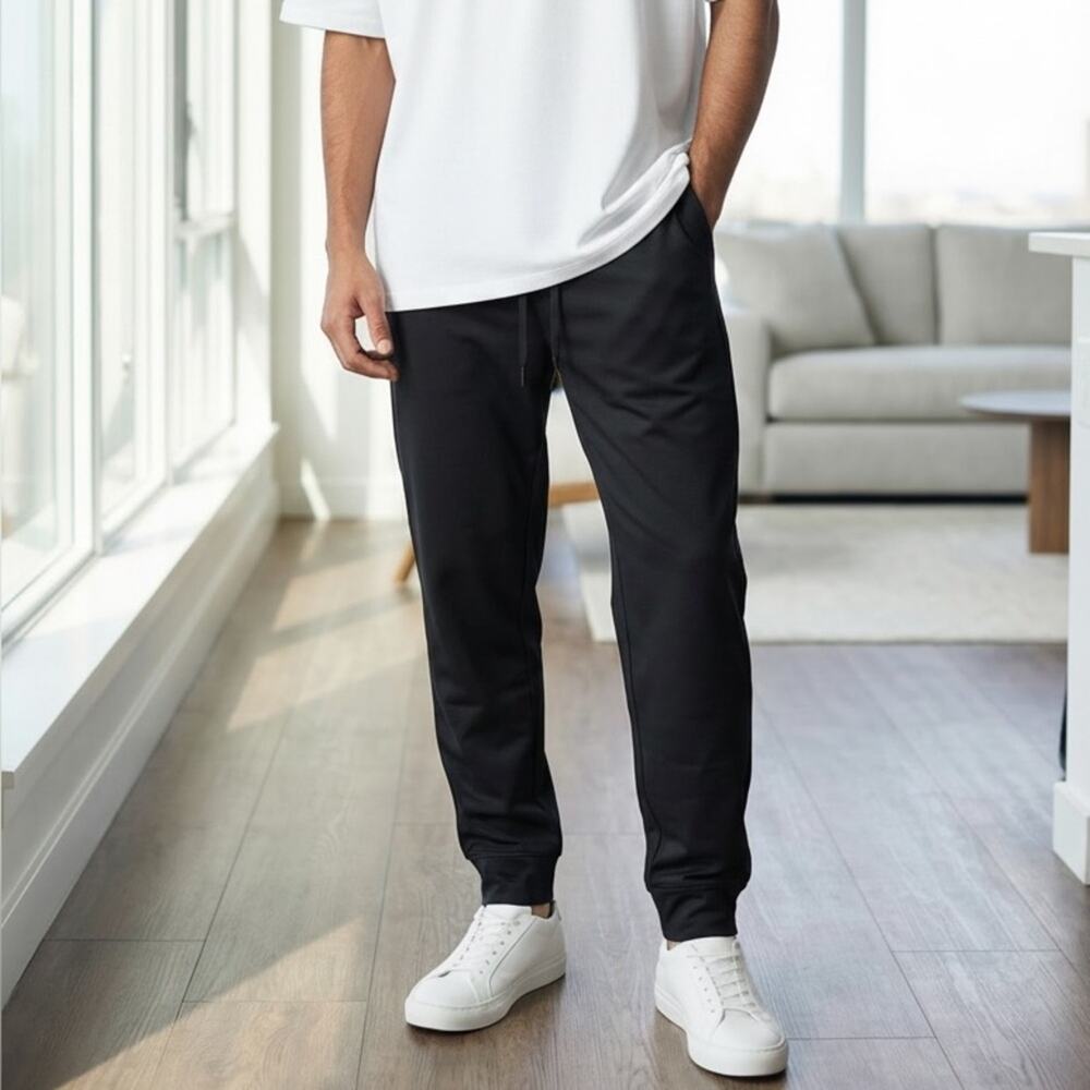 All in Motion Mens Jogger Pants Large Athleisure Workout Activewear Pockets NWT